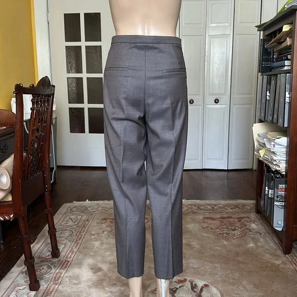 Brunello Cucinelli Slim Leg Cropped Trousers Cigarette pants Size IT 46 US 10